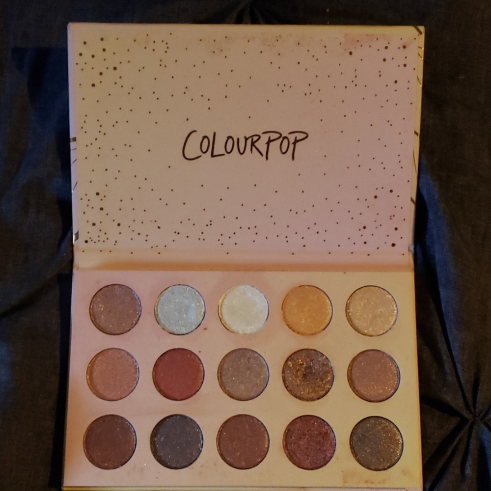 Colourpop golden state of mind palette